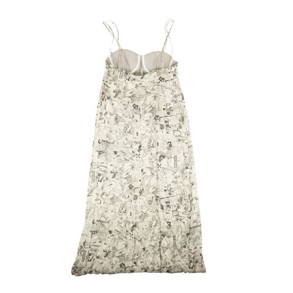 ✨ Host Pick ✨ NWOT Off-White Graphic Long Dress in White - Picture 14 of 17